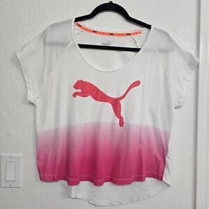 PUMA Women DryCELL Elevated Relaxed Fit Layer Tee Size M